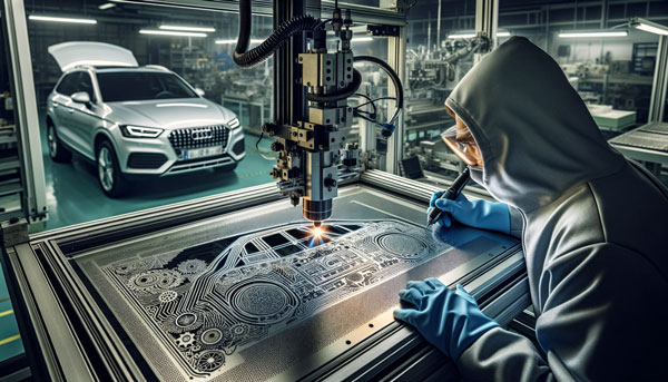 加熱片激光蝕刻 激光切割pet用9.3um還是10.6um ?(圖2)